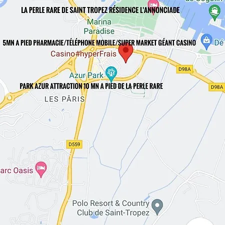 La Perle Rare Du Golf De Saint Tropez * Cogolin